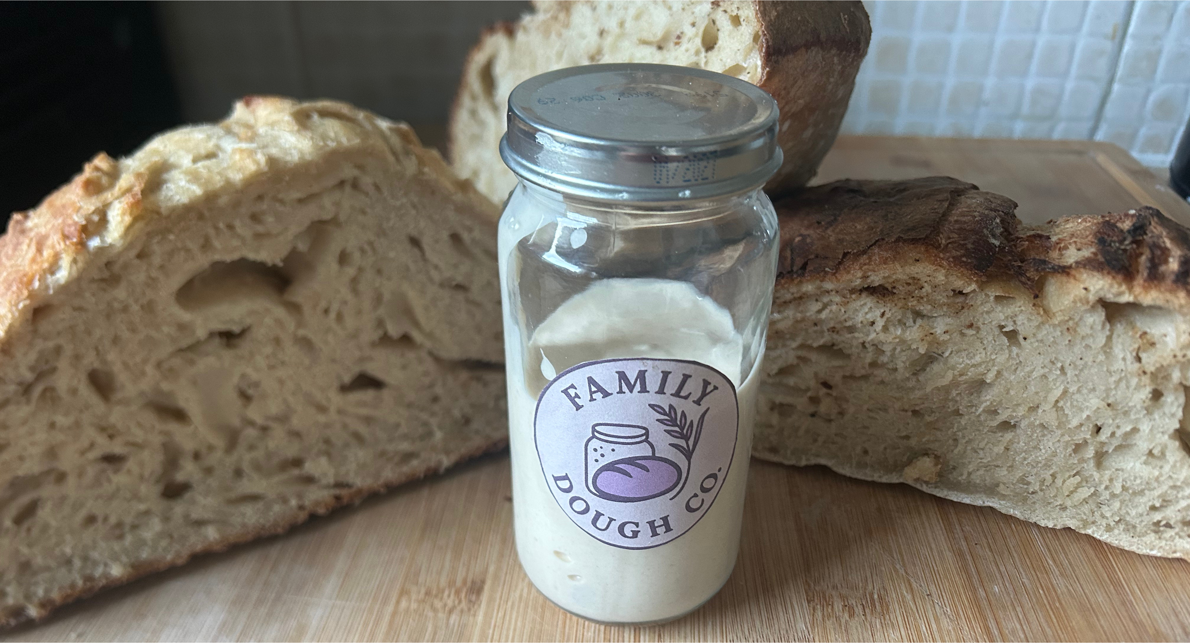 Artisan sourdough bread